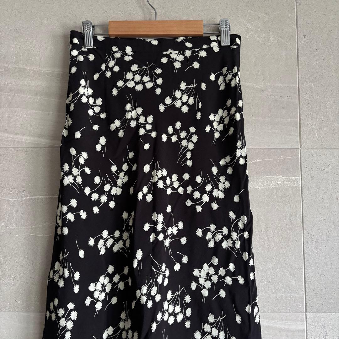 大人気✨EDIT.FOR LULU フラワーマキシスカート 黒 定価2.4万円