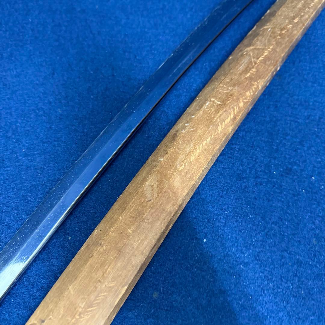 模造刀 模擬刀 太刀 白鞘 全長約102cm刃渡約71cm 重さ約1100g