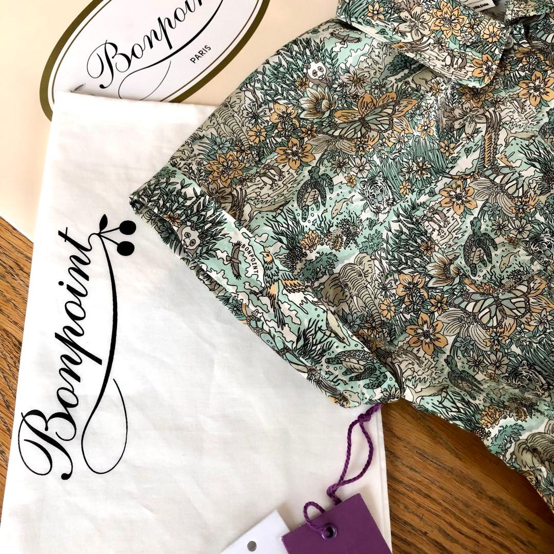 Bonpoint♡ アニマル リバティ ドレス 12A