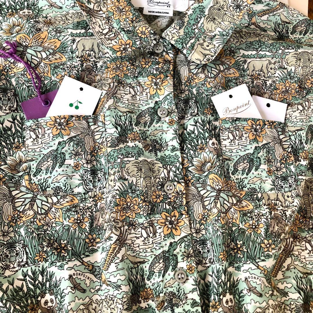 Bonpoint♡ アニマル リバティ ドレス 12A