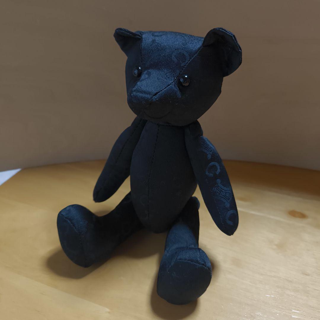 セリーヌ　テディベア　CELINE 黒　ぬいぐるみ