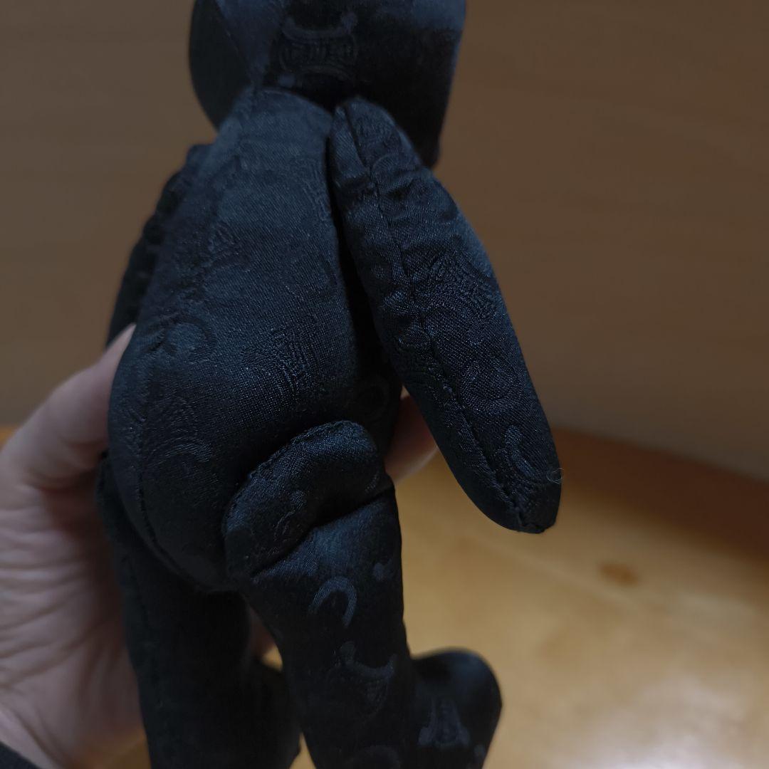 セリーヌ　テディベア　CELINE 黒　ぬいぐるみ
