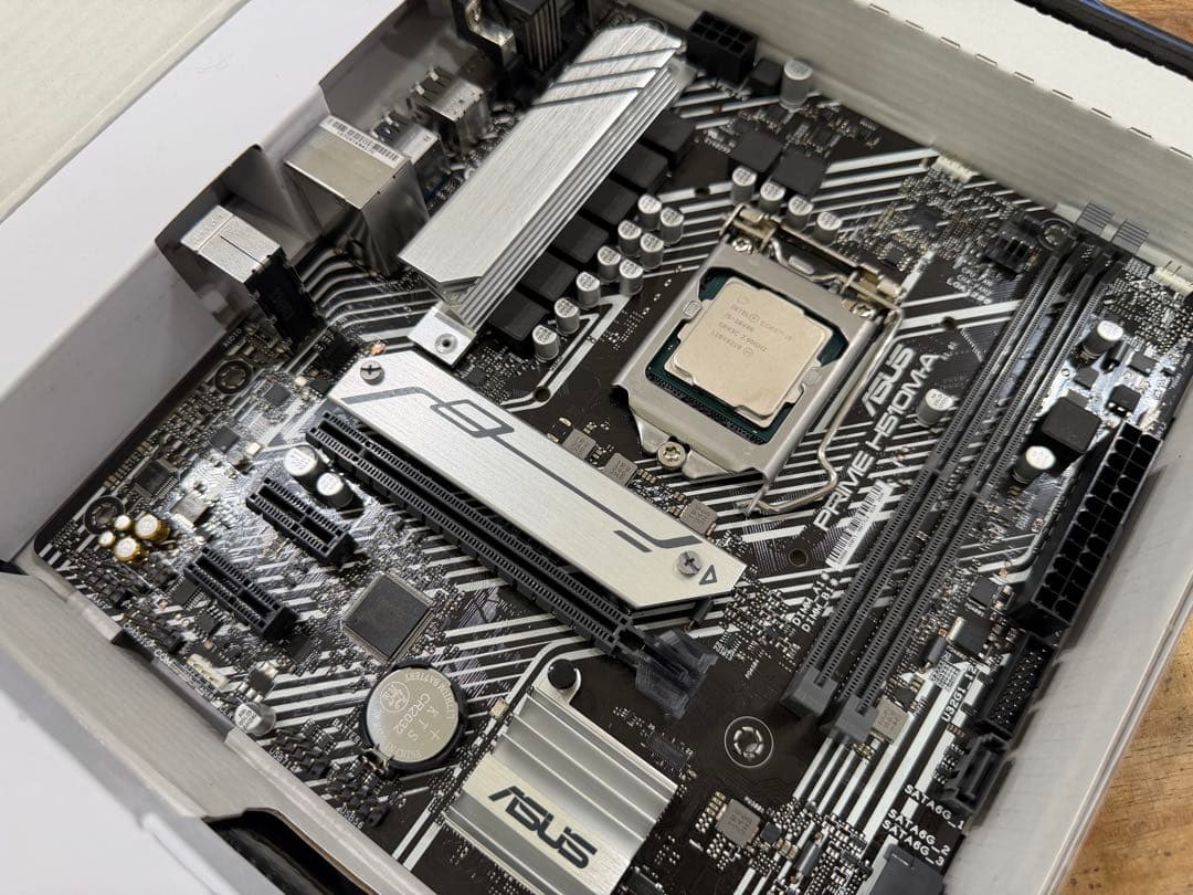 ASUS H510M-Aマザーボード + Intel Core i5-10400