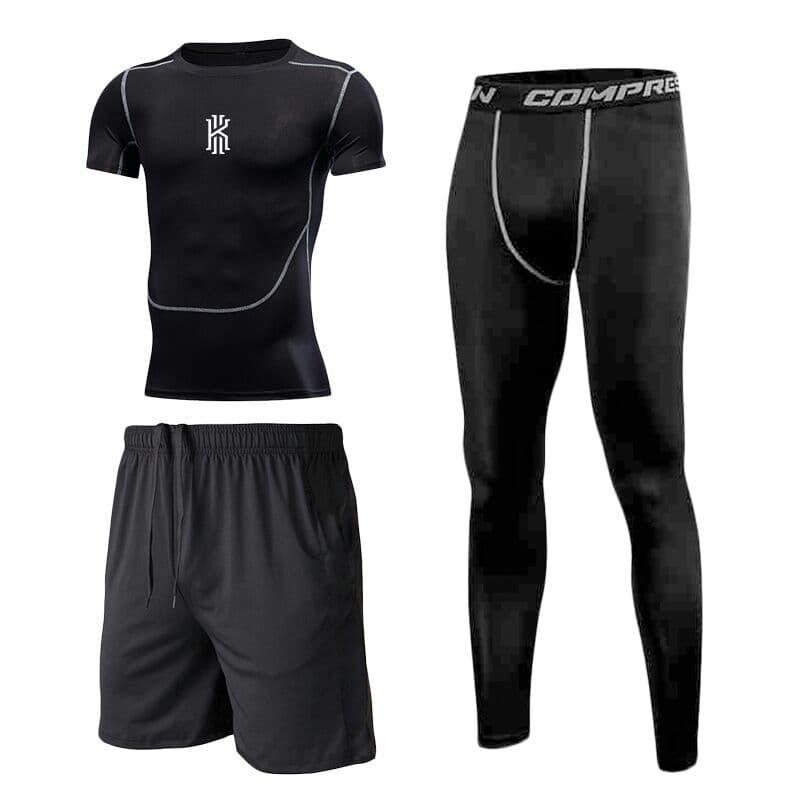 トレーニングトレーニング服ランニングスーツ男