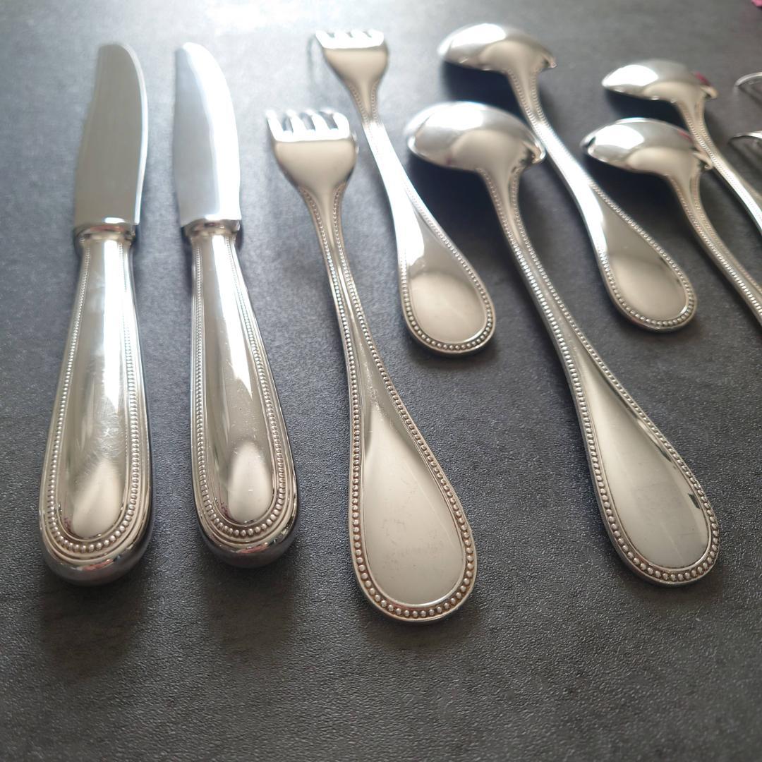 クリストフル パール コンソメスプーン含む 10点