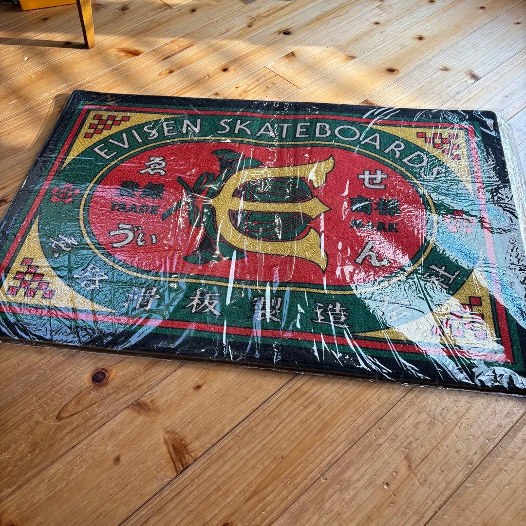 新品未使用 Evisen Skateboards エビセン 兜マッチ ラグ ゑ