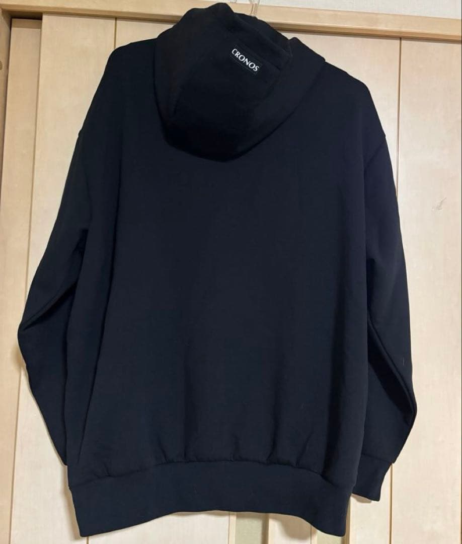 未使用CRONOS パーカーDOUBLE STRIPES ZIP HOODIE