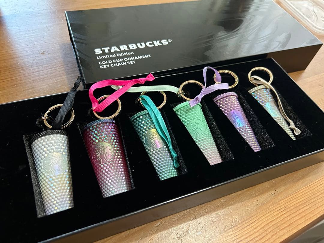 【海外限定】超レアStarbucks cold cupオーナメントセット