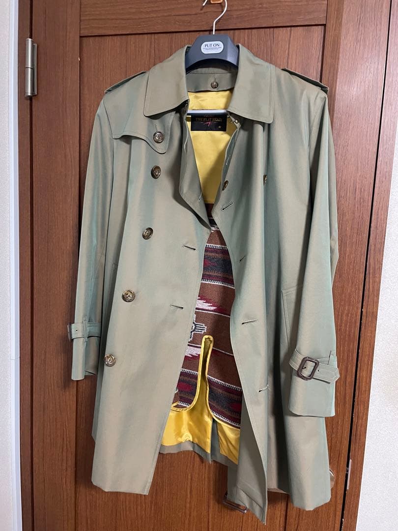 THE FLAT HEAD トレンチコート 40