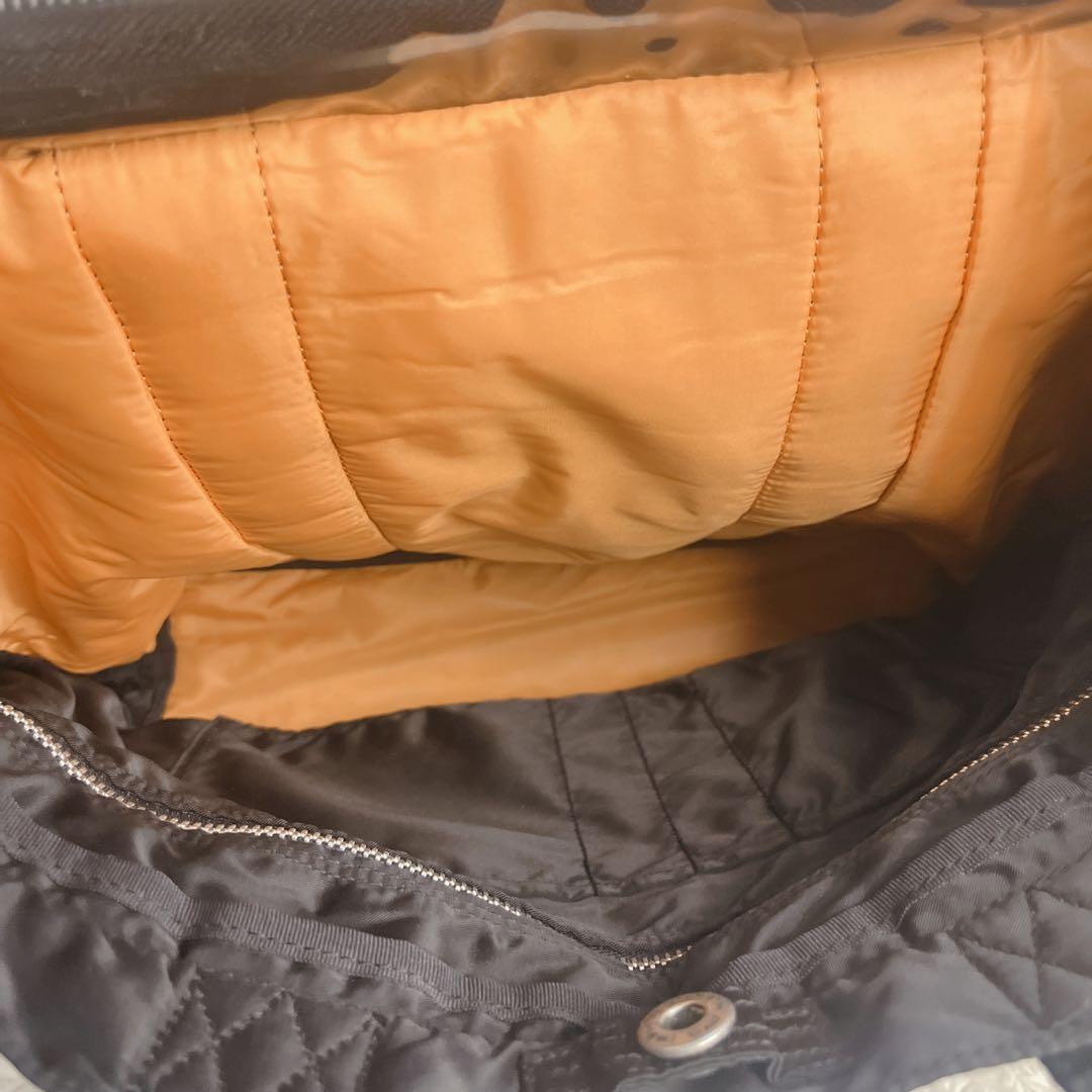 良品 ポーター タンカー ブラック トートバッグ A4 通勤 大容量 黒 肩がけ