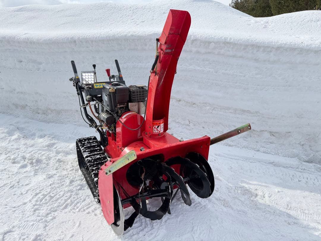 青森発　ヤナセ除雪機　Y8-11G 整備メンテナンス済み　配送可　セル付き