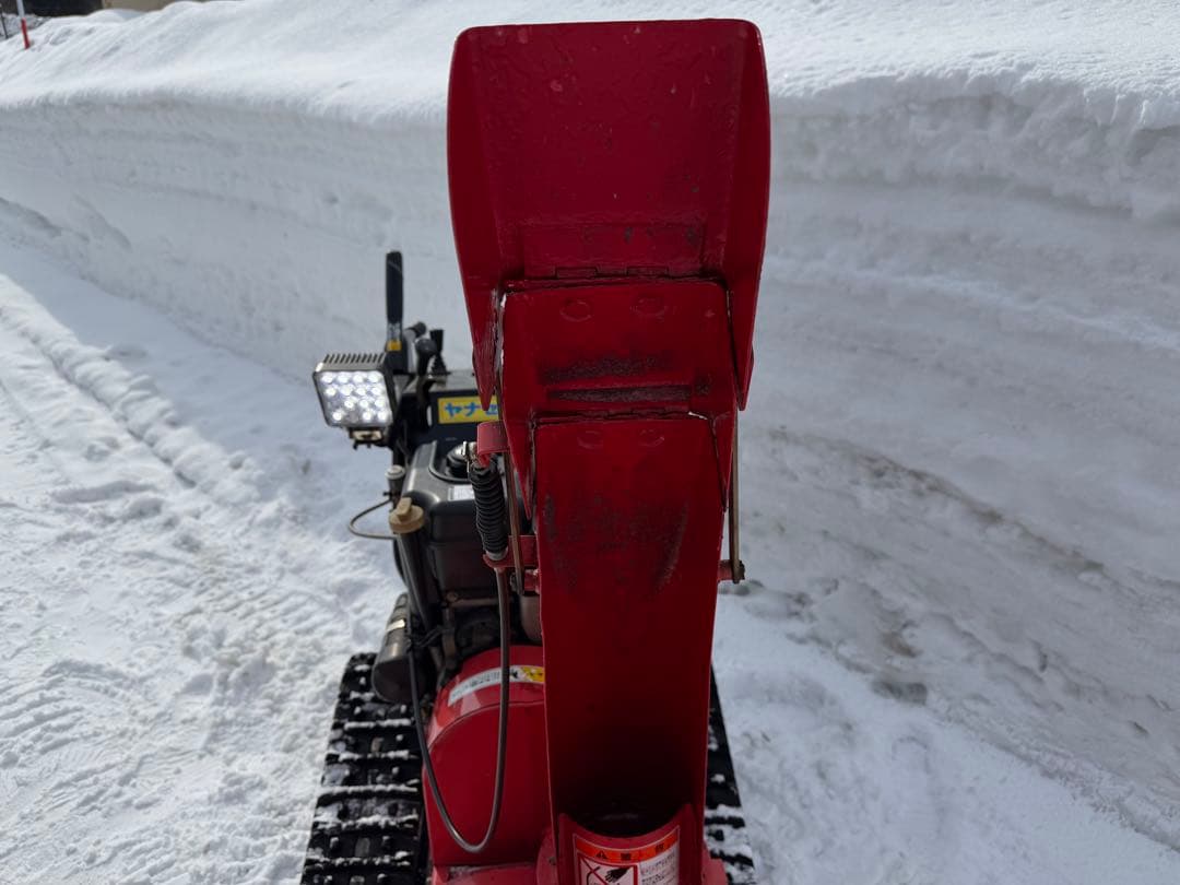 青森発　ヤナセ除雪機　Y8-11G 整備メンテナンス済み　配送可　セル付き