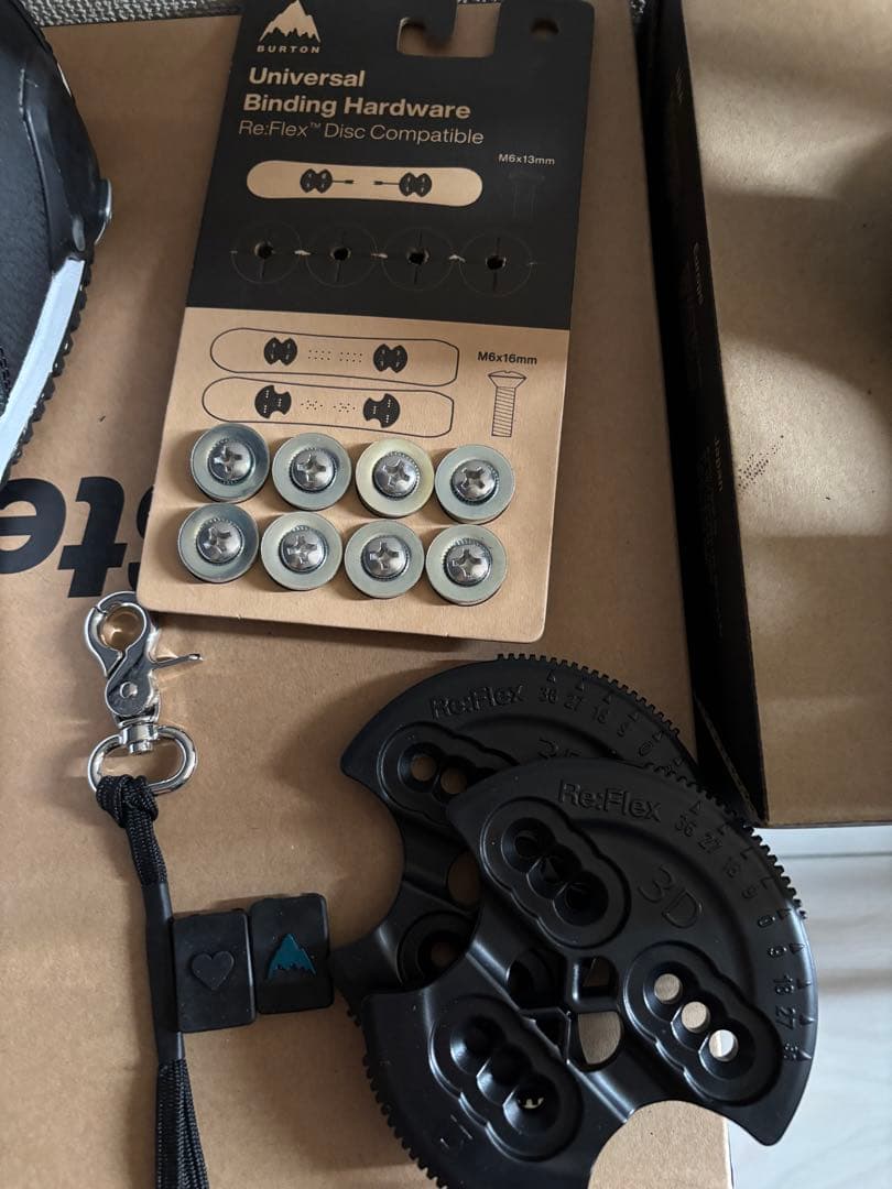 Burton Zipline 50 スノーボードブーツとバインディング