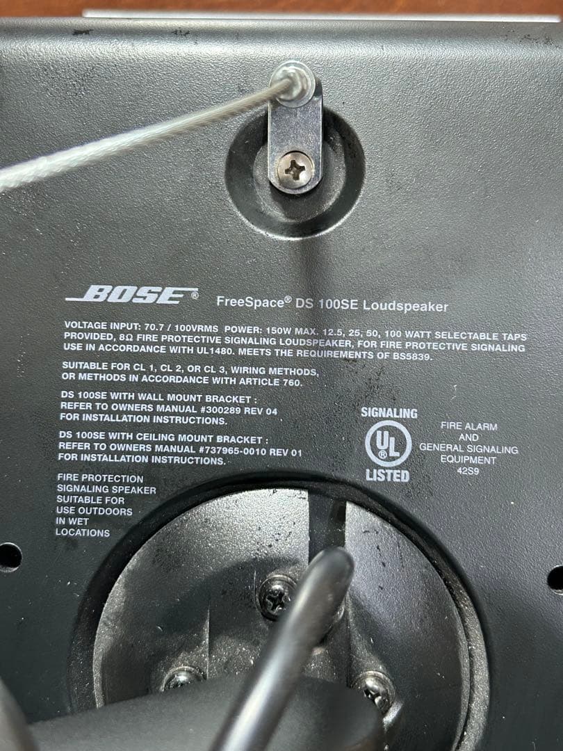 値下げしました★美品★BOSEボーズ全天候型スピーカーワイヤレススピーカー 黒