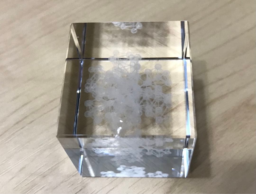 クスリエ　3Dカバラ　パドマキューブ　LEDコースター付き　丸山修寛先生