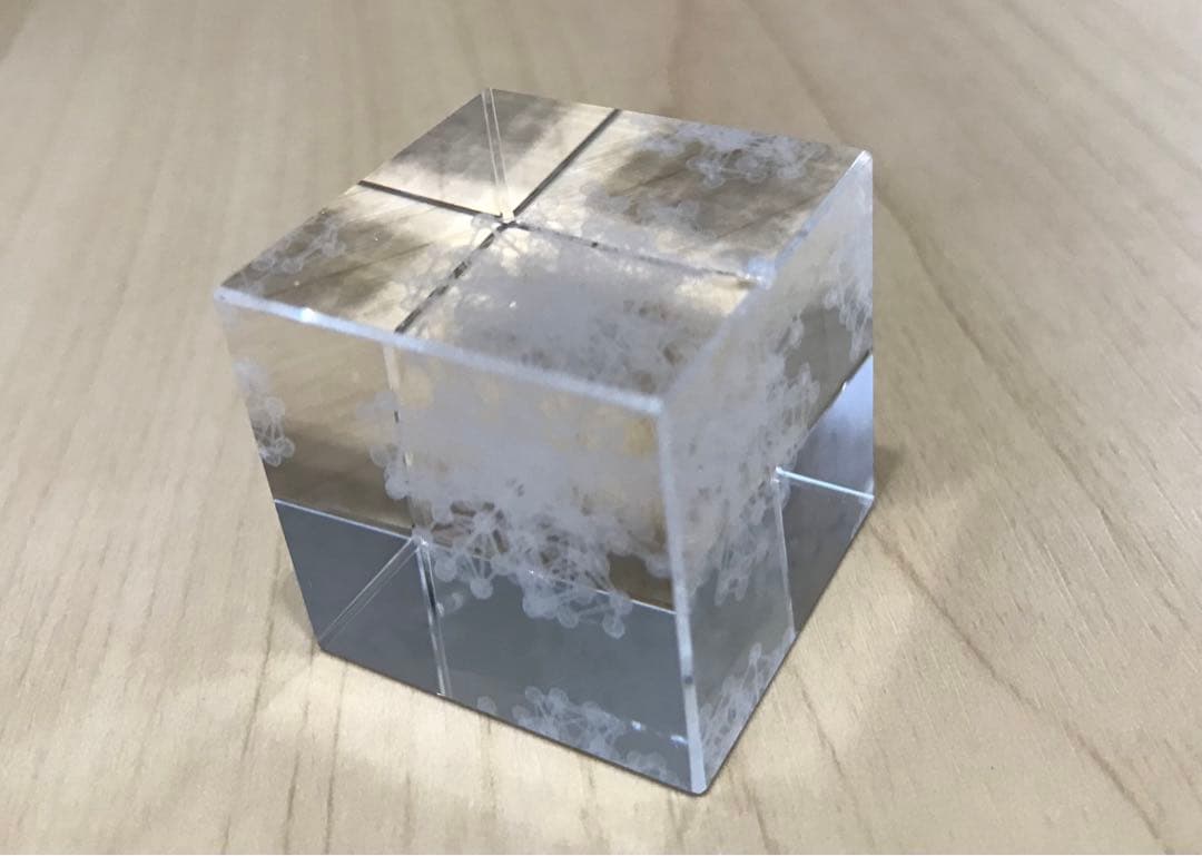 クスリエ　3Dカバラ　パドマキューブ　LEDコースター付き　丸山修寛先生