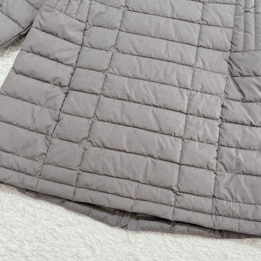 ほぼ未使用✨MIZUNO 洗えてあったか ブレスサーモロングコート グレー