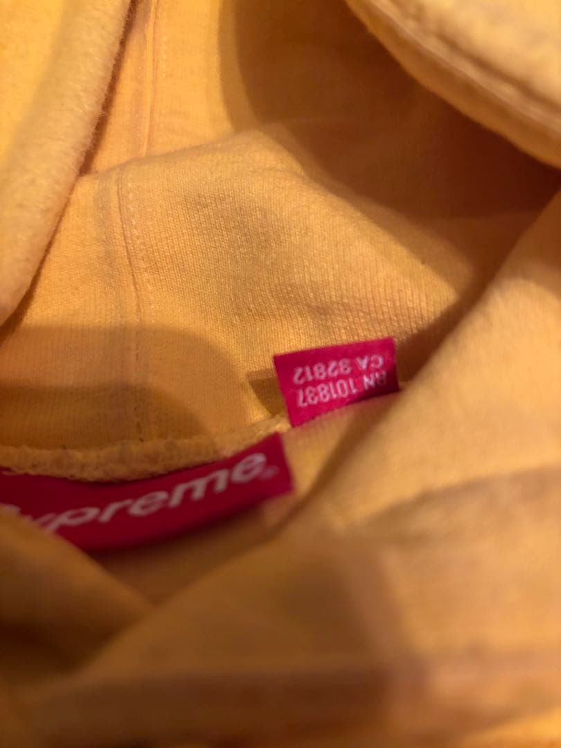 て*。様 Supreme reverse fleece hooded sweat