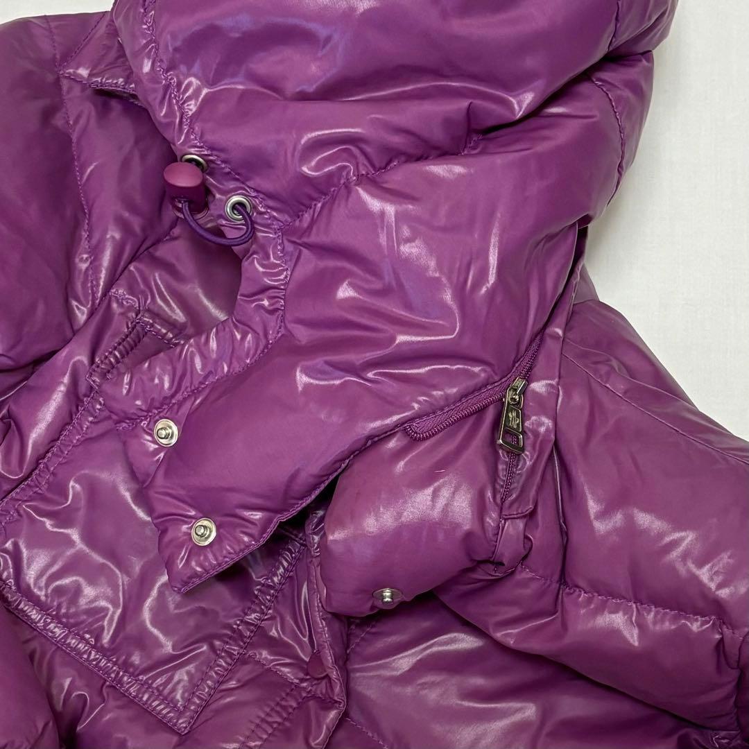 MONCLER モンクレール　パープル ダウンジャケット サイズ00