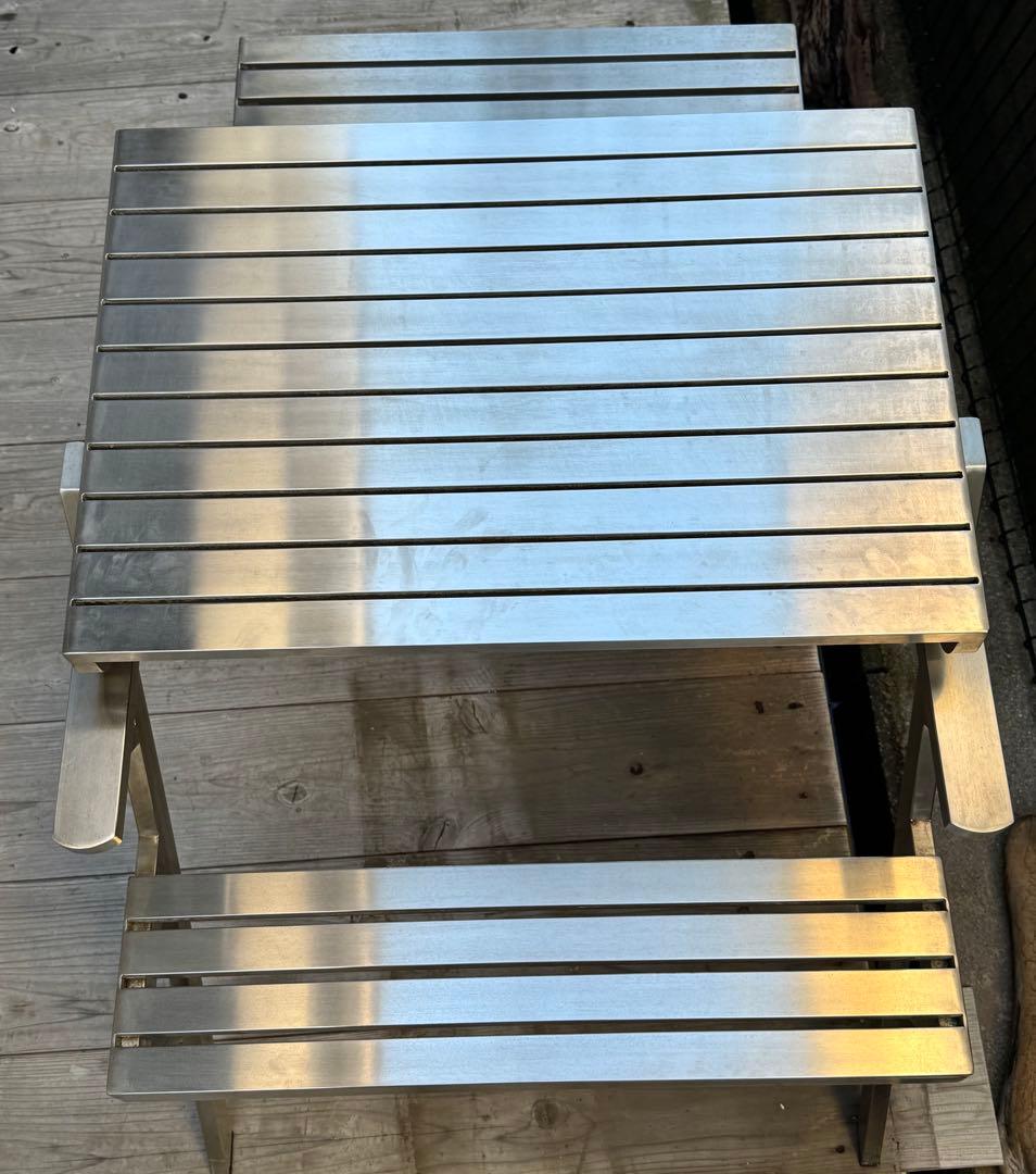 ダルトン　STAINLESS H945-1254S ステンレスベンチテーブル