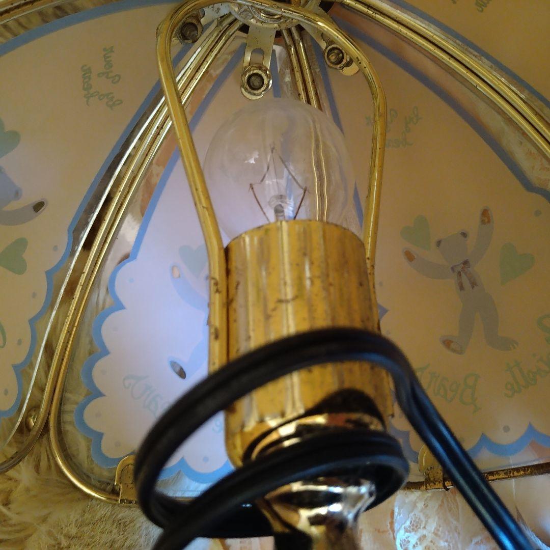 Vintage くま ファンシーインテリア テーブルランプ