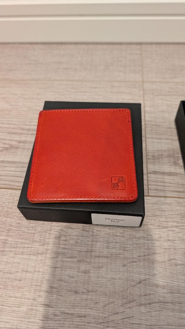 【新品】エアロコンセプト Physique フィジーク マネークリップ 本革