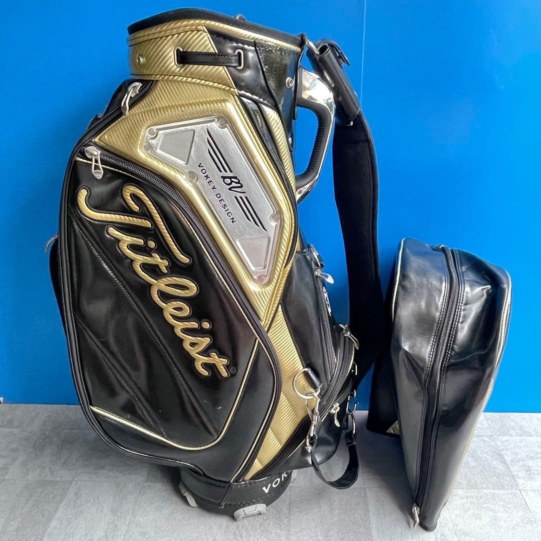 Titleistゴルフバッグ　タイトリストキャリーバッグ　フードあり
