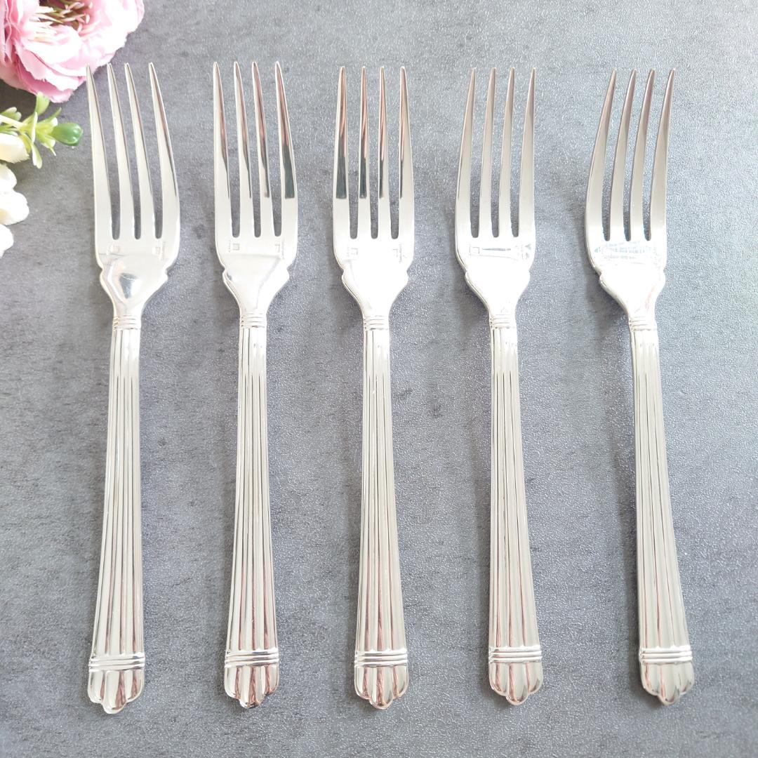 希少 クリストフル アリア フィッシュフォーク 5点