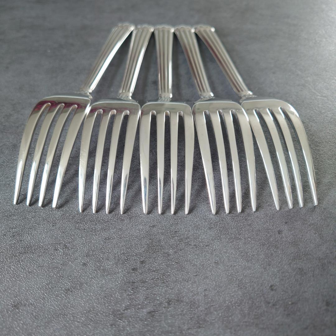 希少 クリストフル アリア フィッシュフォーク 5点