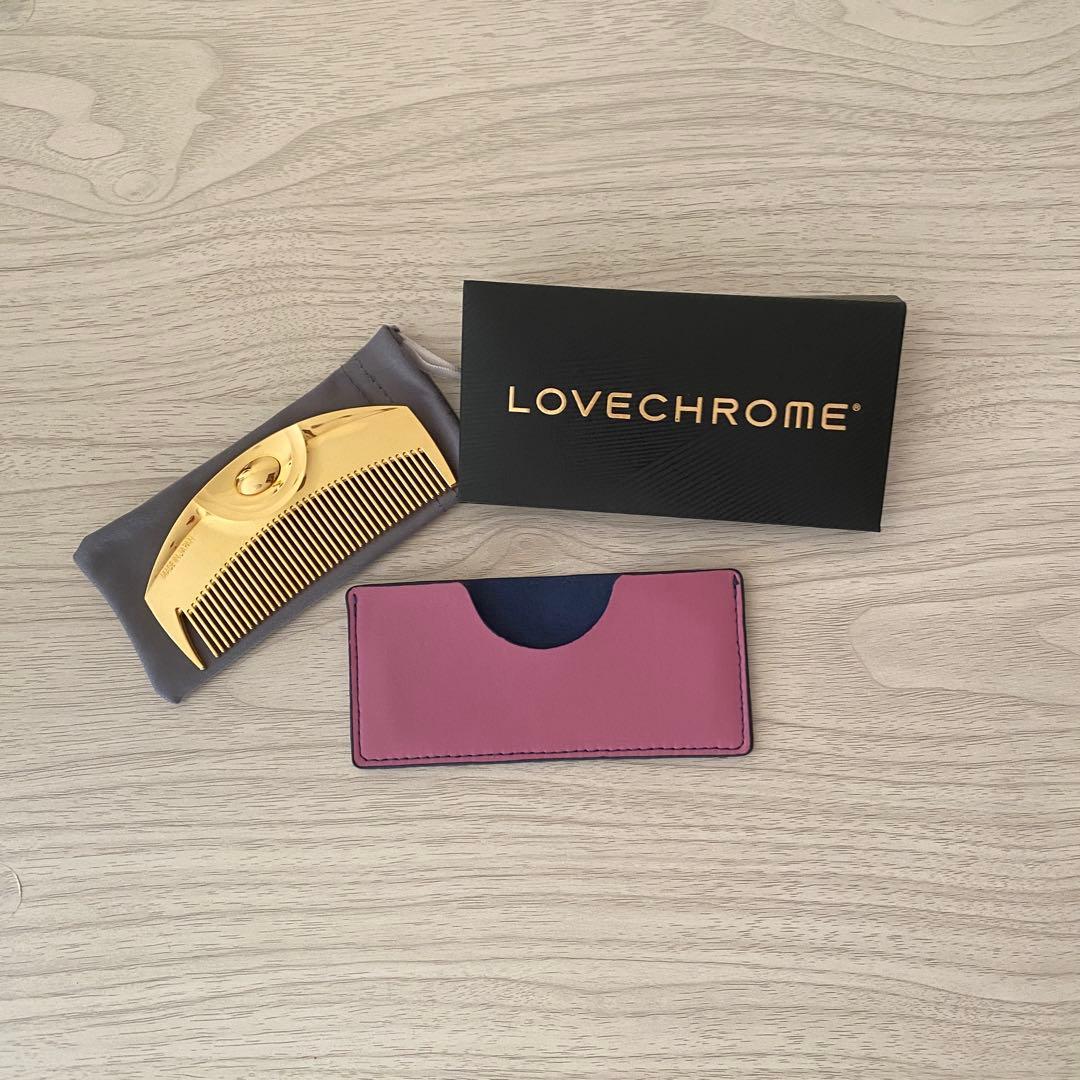 LOVE CHROME ラブクロム K24GP ツキ ゴールド　ケース・紙袋・箱