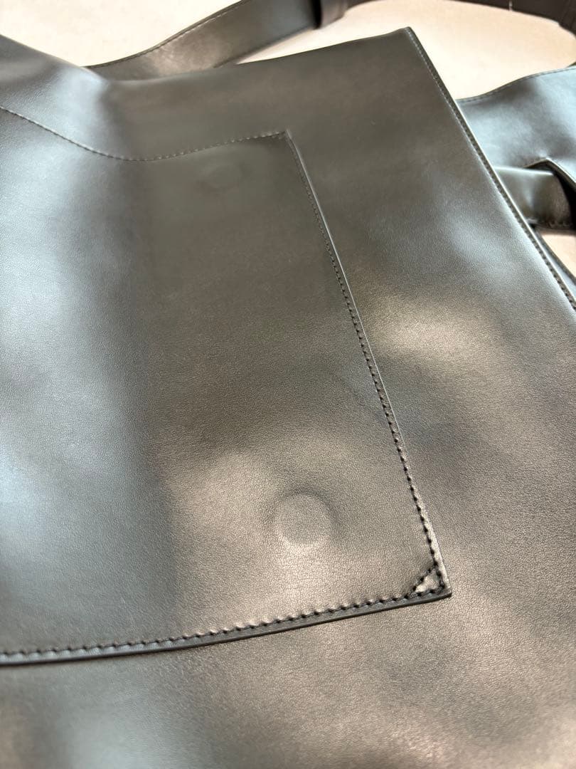 【美品】ノーマンデー 2WAY Flap Bag レザースクエアリュック