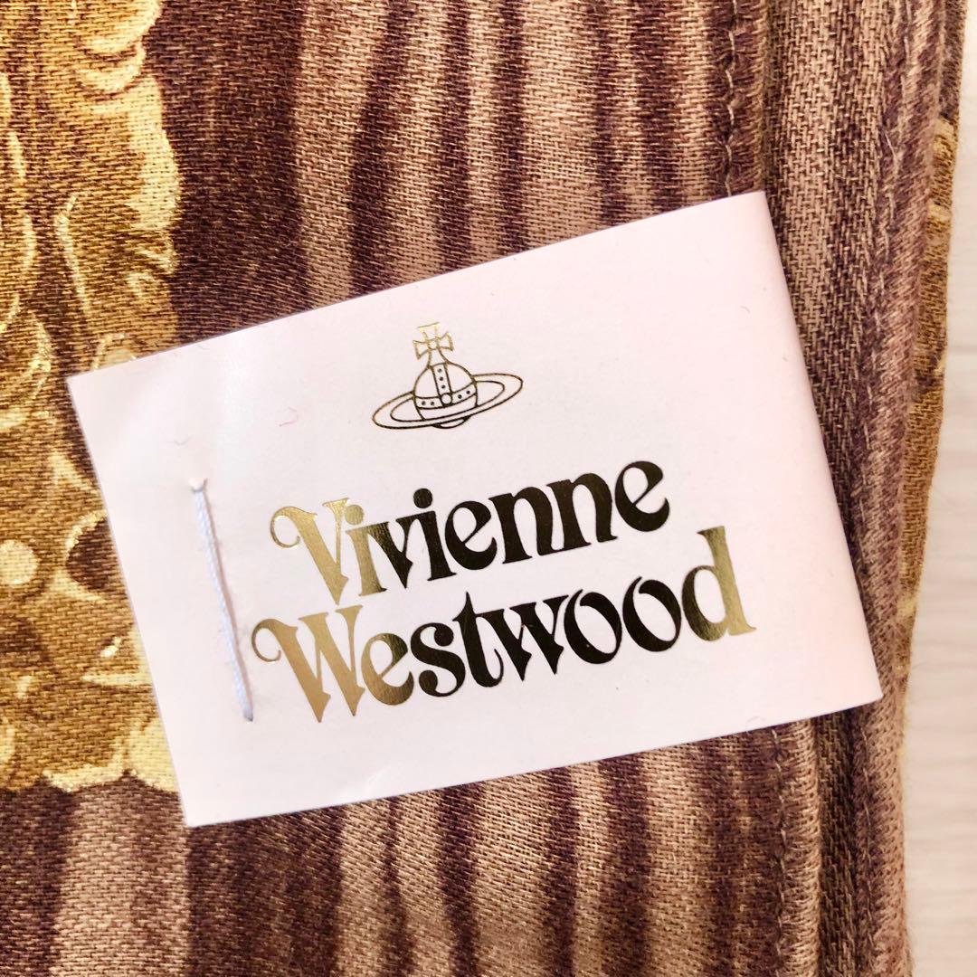 Vivienne Westwood 大判スカーフ ストール124×124cm