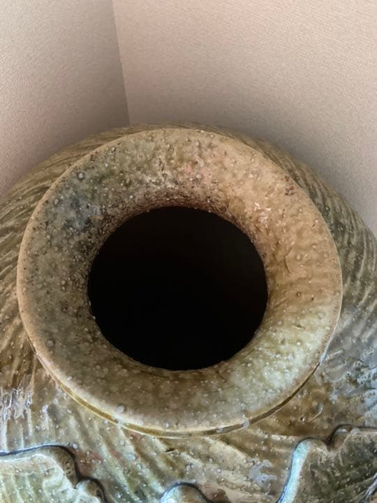 信楽焼？特大壺