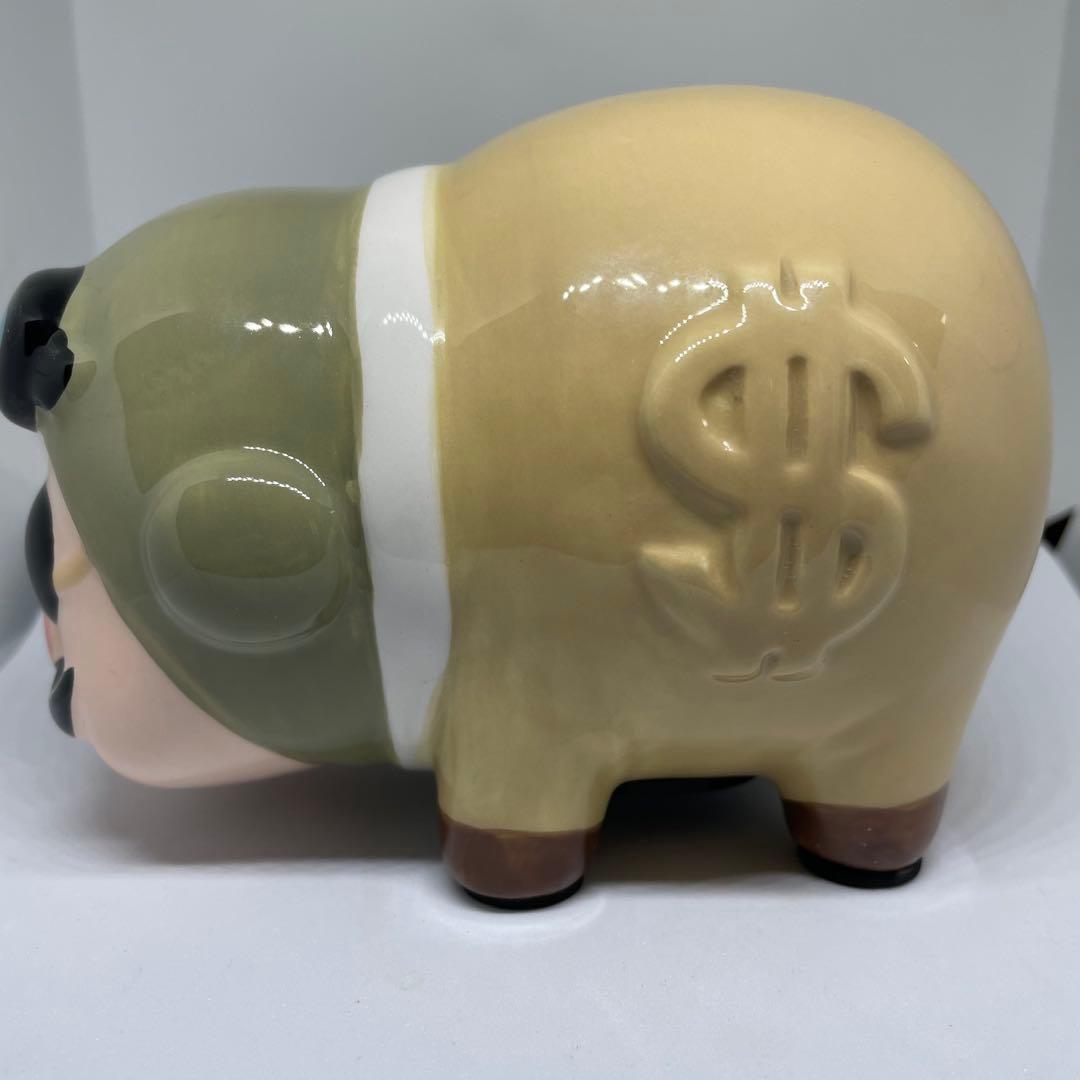 【完売品】スタジオジブリ 紅の豚 ポルコ・ロッソ 貯金箱 陶器製