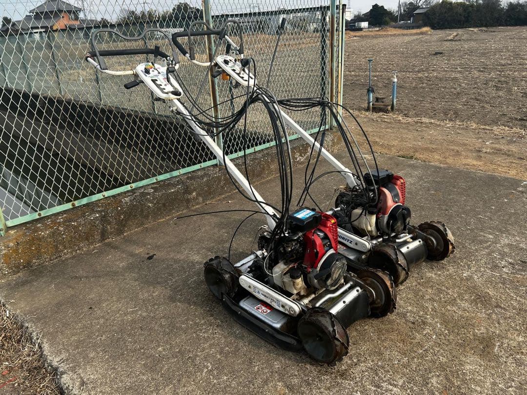 KIORITZ 芝刈り機 2台セットSP8514,AZ851A ジャンク品