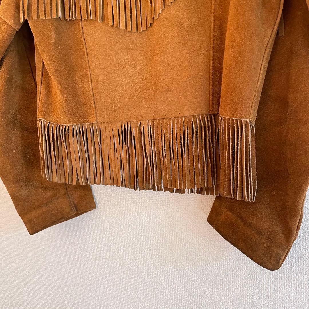 最終値下げSchott WESTERN フリンジスエード ジャケット サイズ12