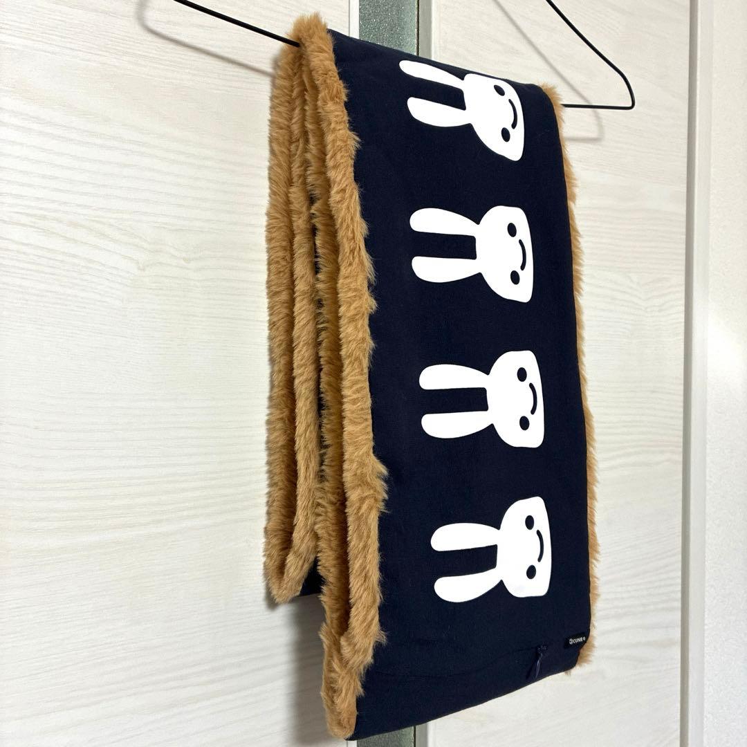 CUNE スヌード ウサギたくさんふわふわスヌード