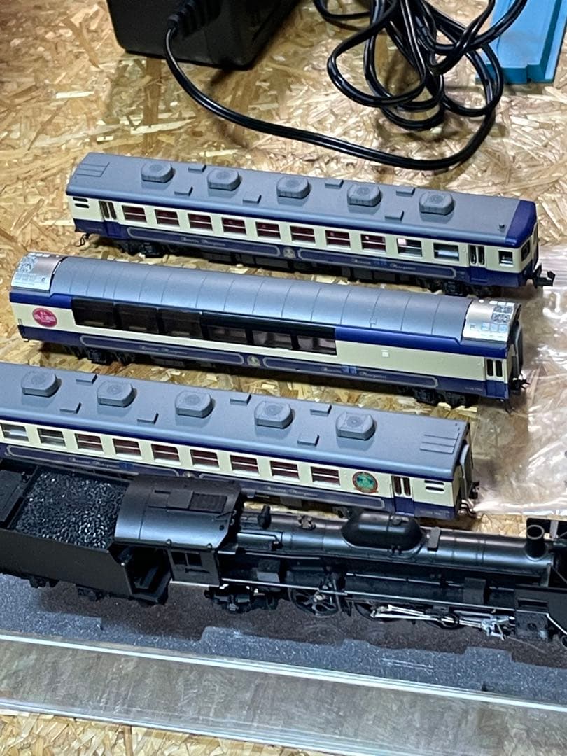 Nゲージ KATOレールセット C57-180機関車つき　本日までお値下げ中