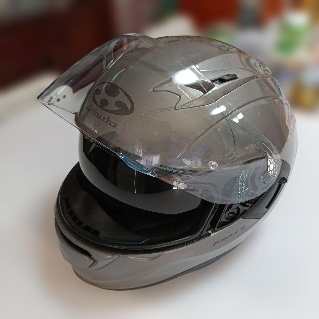 OGK Kabuto カブト ヘルメット カムイ3 クールガンメタ Lサイズ