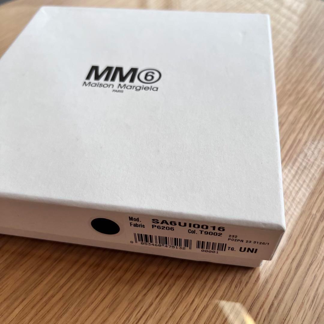 ほぼ未使用 MM6 MaisonMargielaレザーカードホルダー マルジェラ