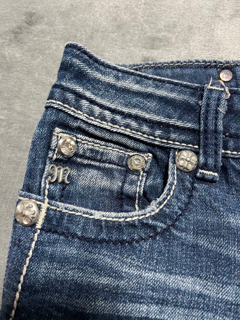 missme平成ギャル　マクブリング　y2k ローライズ フレアデニム