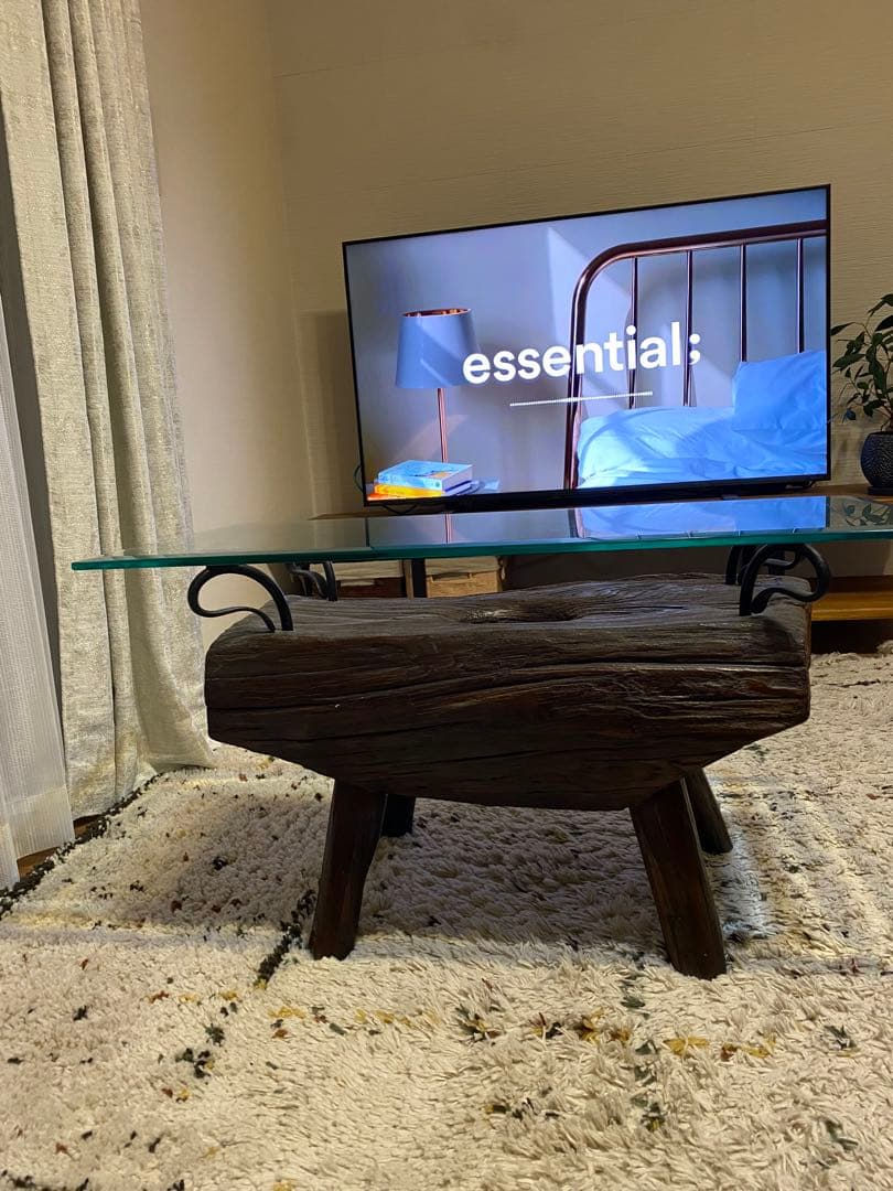 自然木風センターテーブル‐KAJA Resort Furniture購入品‐