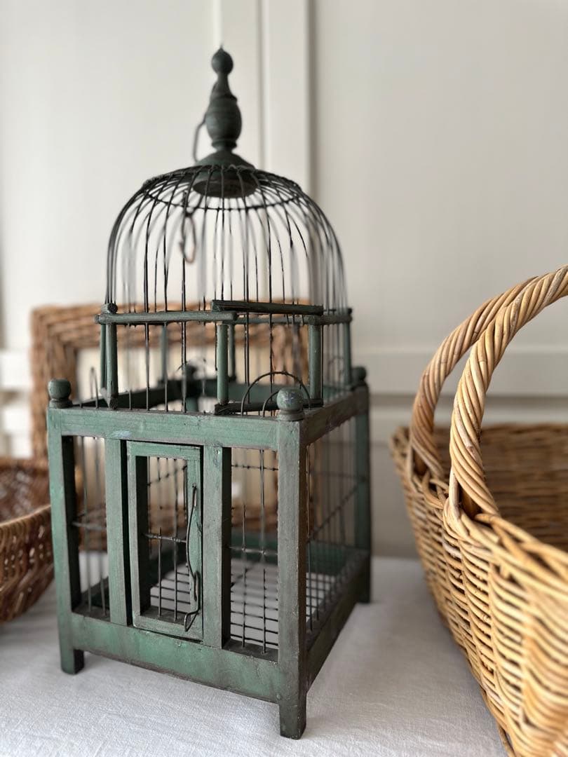 フランス アンティーク バードケージ 鳥かご 鳥籠 antique ゲージ