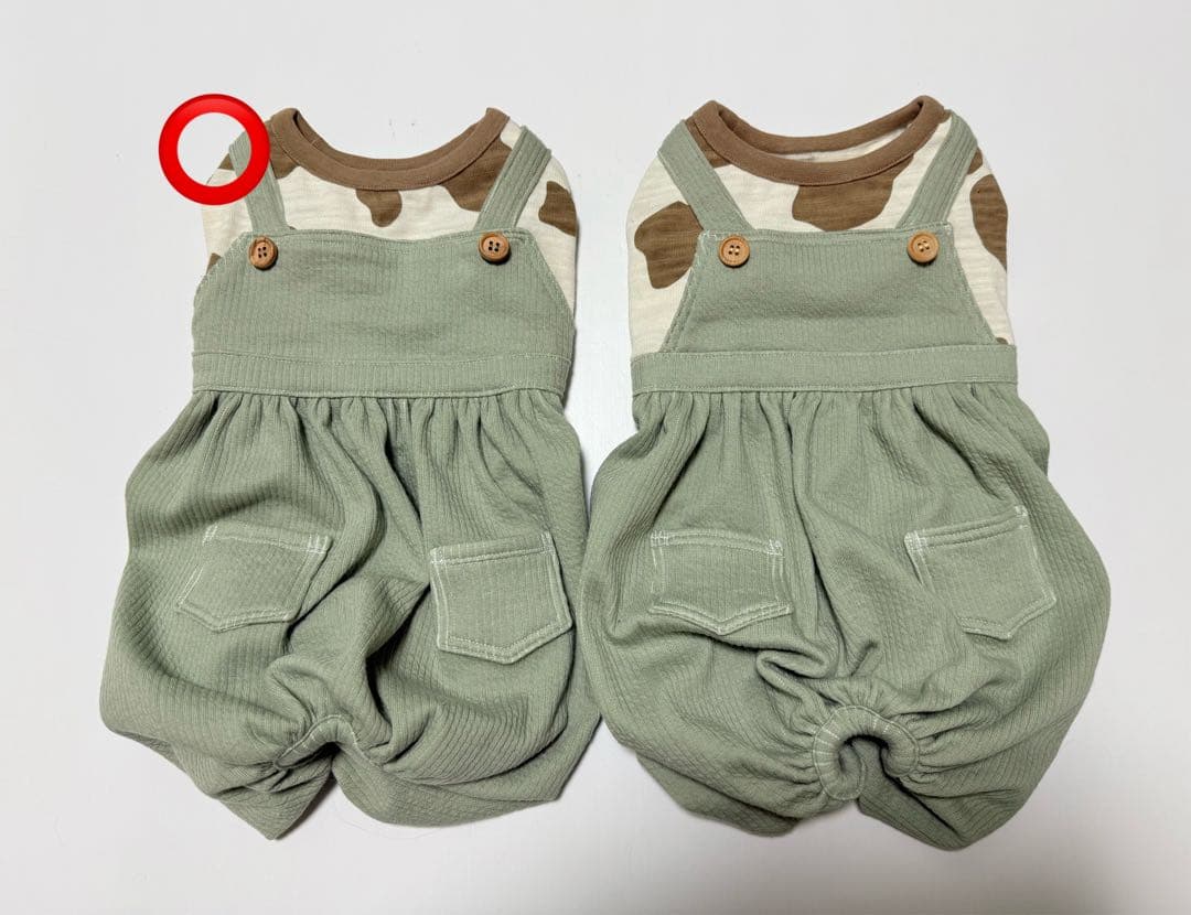 みおなページです　ダックス　犬服　ロンパース　犬の服　ダックスフンド