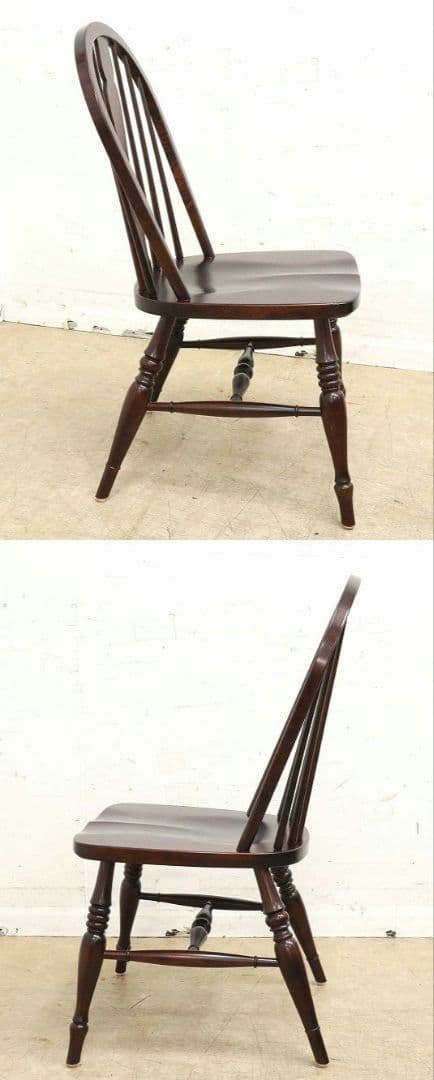 展示品！【北海道民芸家具】HM266・ウィンザーチェア①◆樺材・椅子