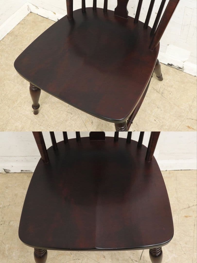 展示品！【北海道民芸家具】HM266・ウィンザーチェア①◆樺材・椅子