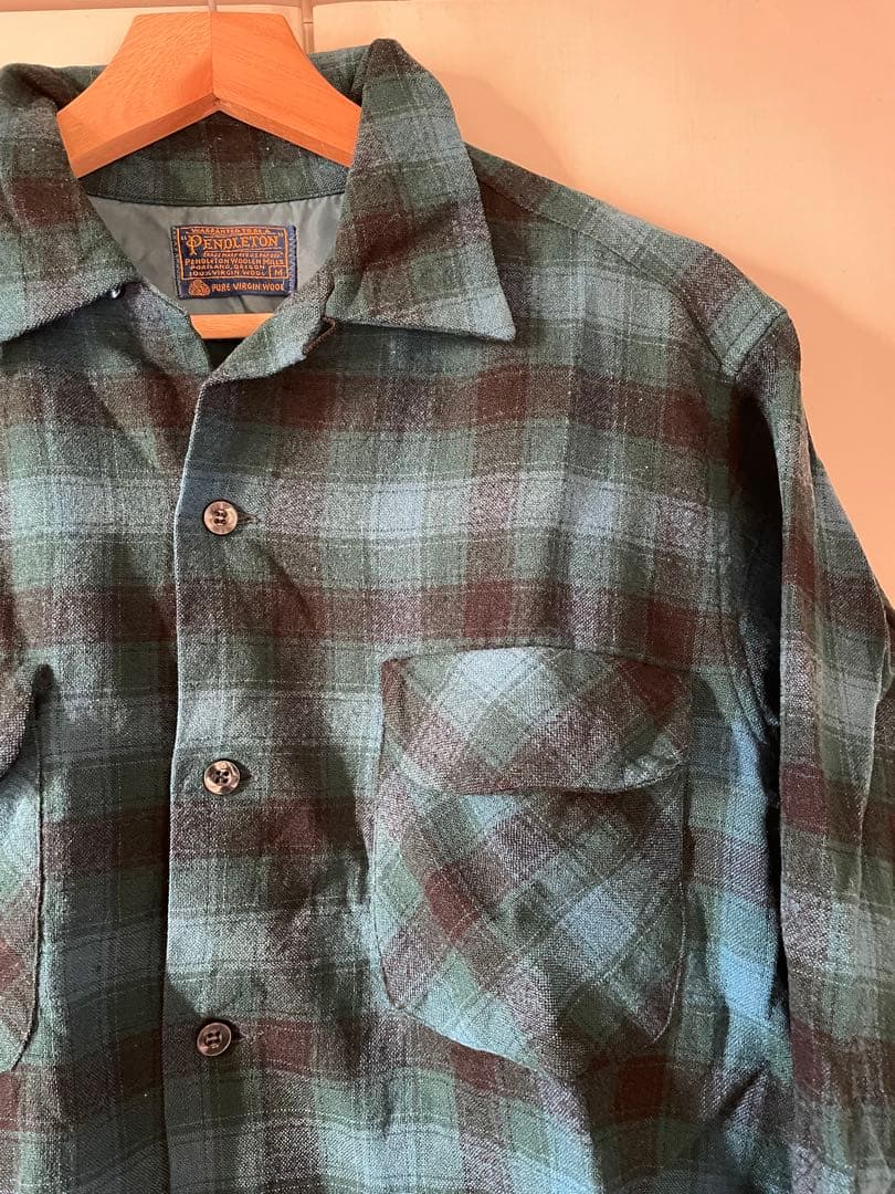 希少 60s PENDLETON ボードシャツ ウールシャツ ペンドルトン3