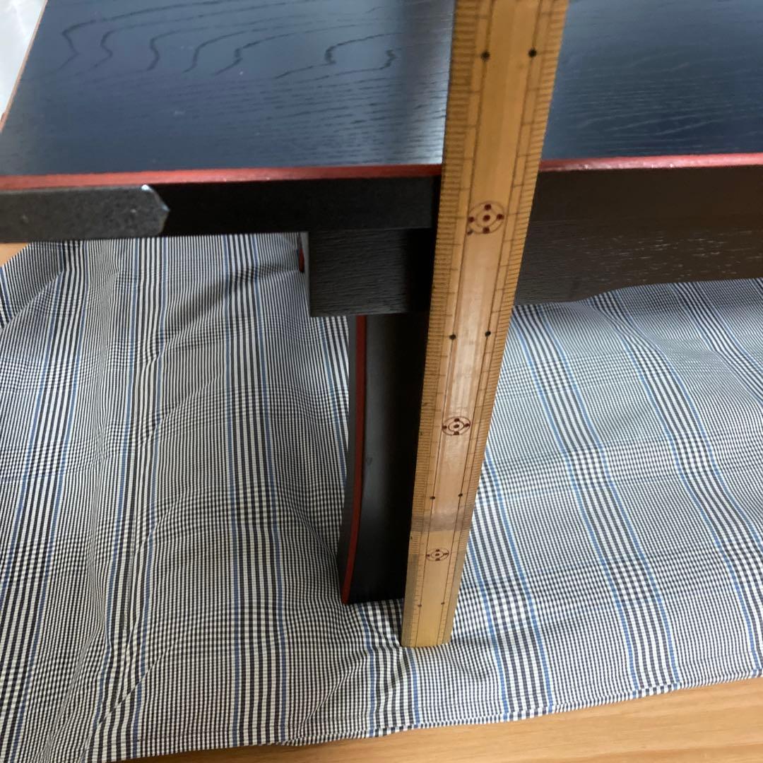 新二月堂型　木製座卓　脚折れタイプ　中古