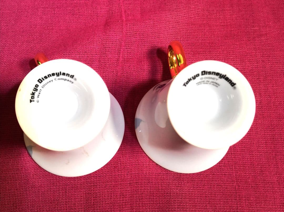 A1287　DISNEY❤️美女と野獣のポット夫人&チップ達&シュガーポット