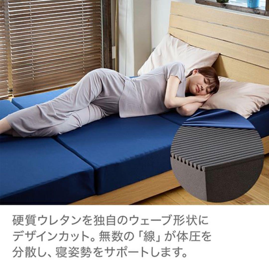 j*7様 スリープマジック 極厚マットレス セミダブル 【送料無料】